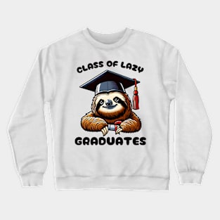 Graduation sloth Crewneck Sweatshirt